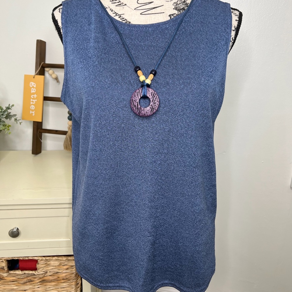 Bobby Brooks Top with Removable Necklace